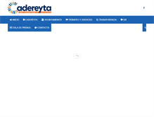 Tablet Screenshot of cadereyta.gob.mx
